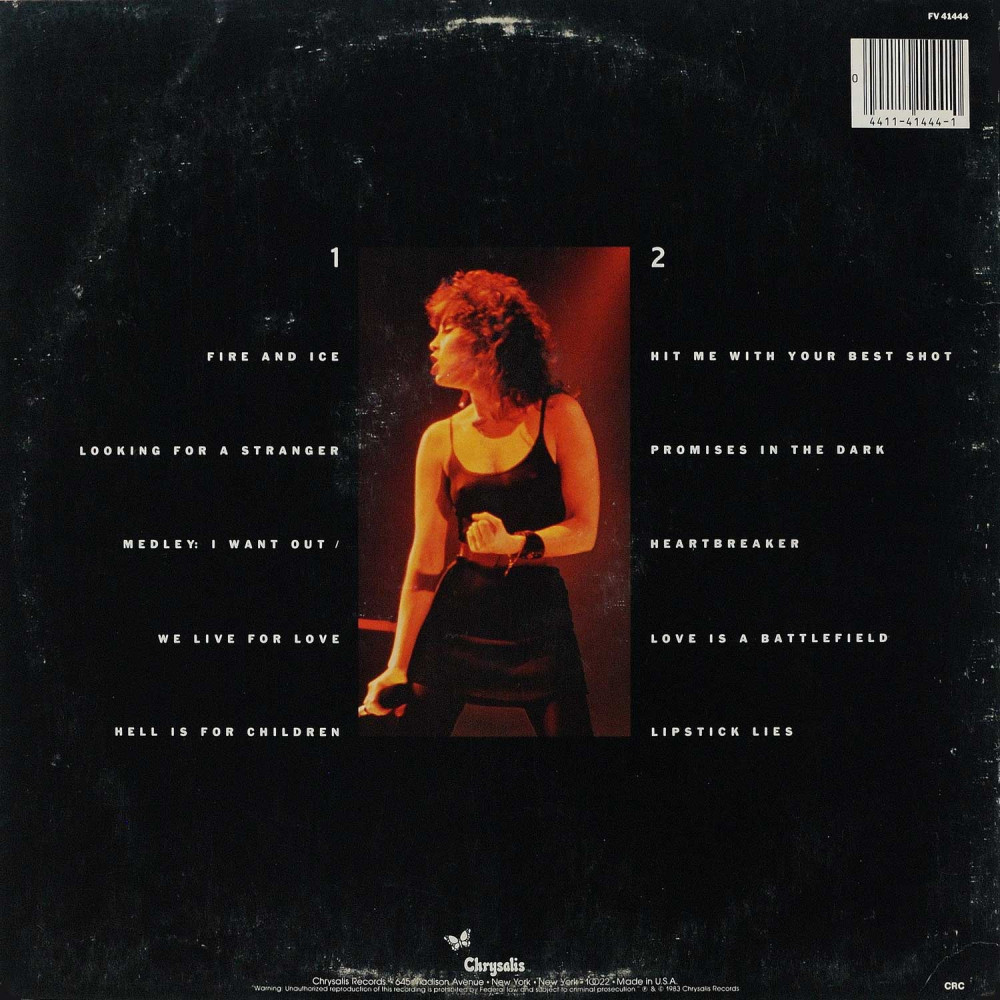Pat Benatar - Live From Earth (LP)