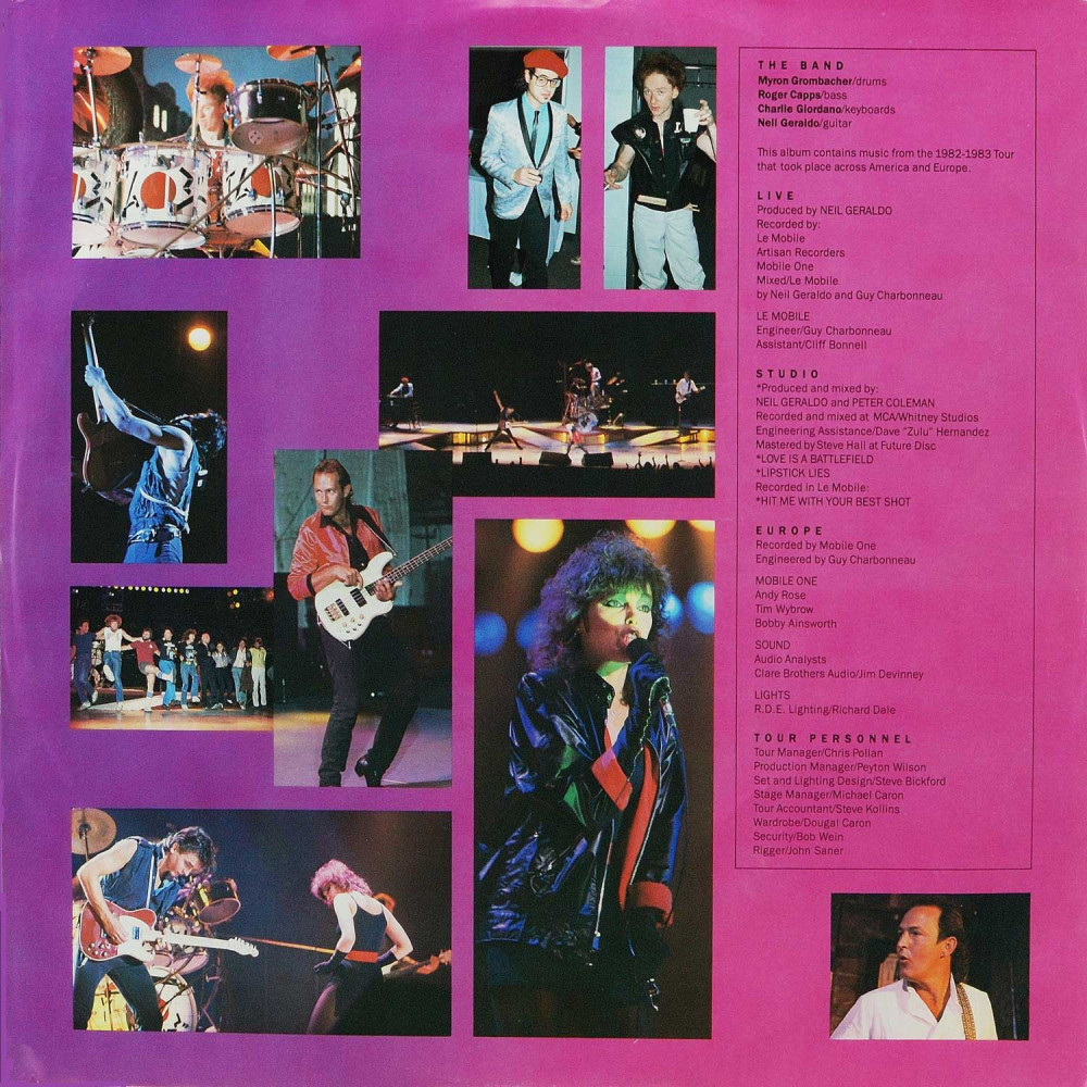 Pat Benatar - Live From Earth (LP)
