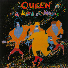 Queen, A Kind Of Magic (1St Press) (G/f) (Ins.) (LP)