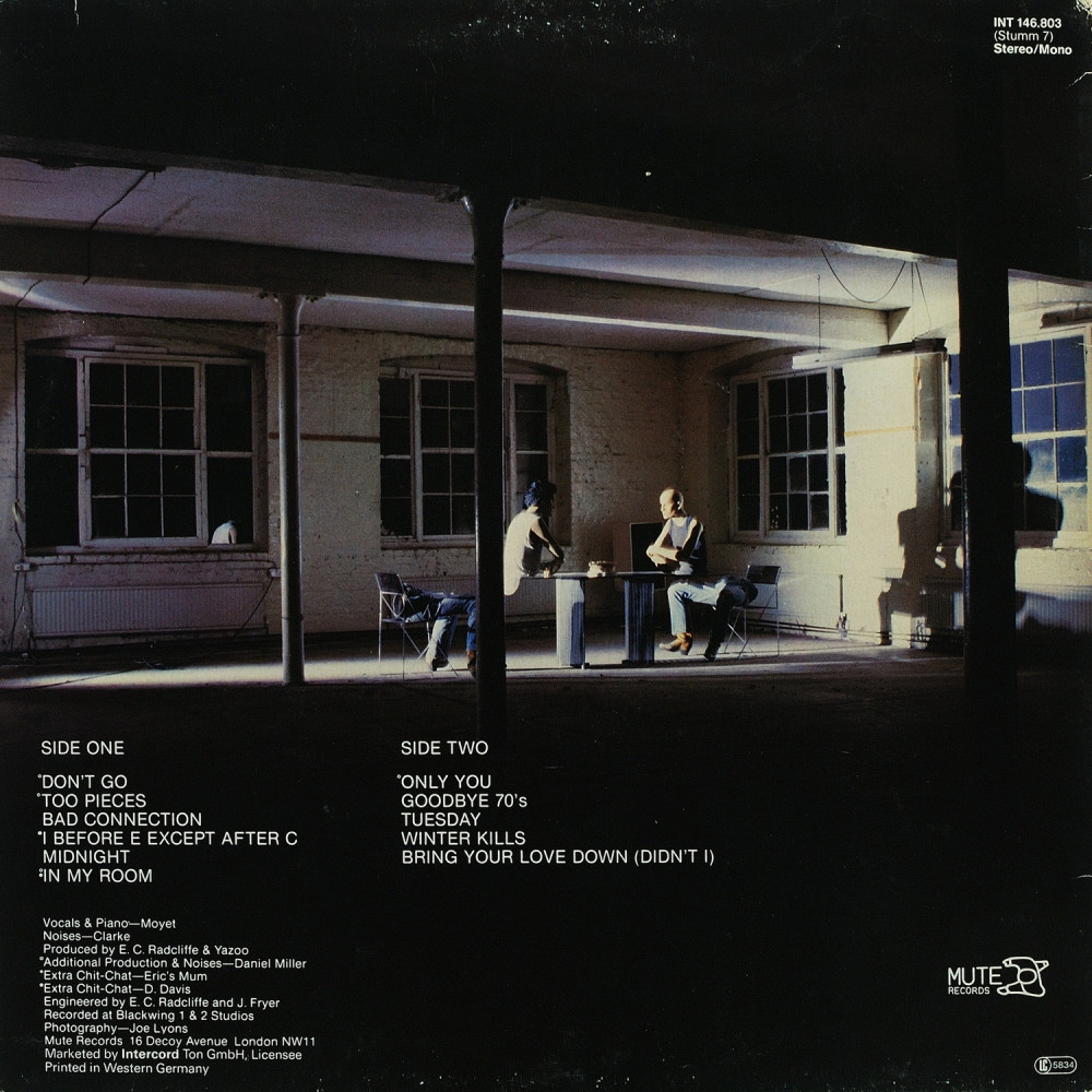 Yazoo, Upstairs At Eric`s (LP)