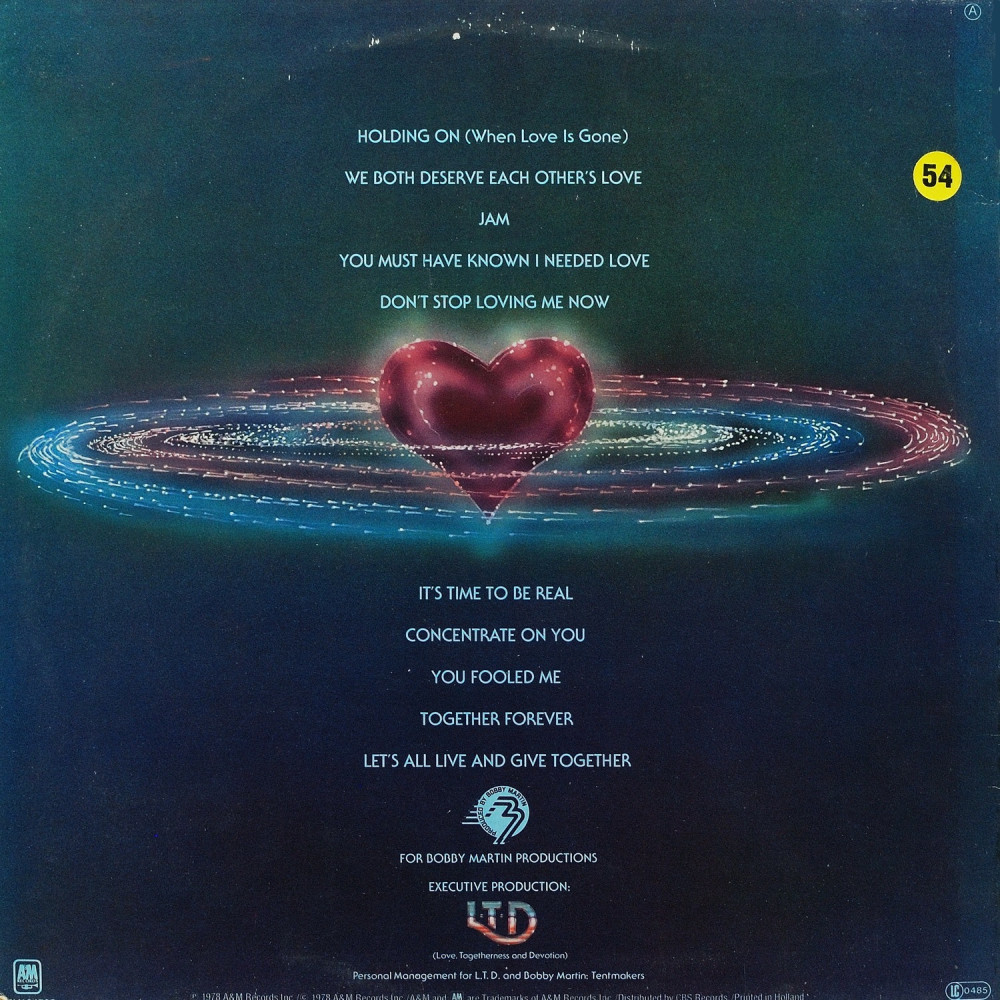 L.T.D, Togetherness (Ins.) (LP)