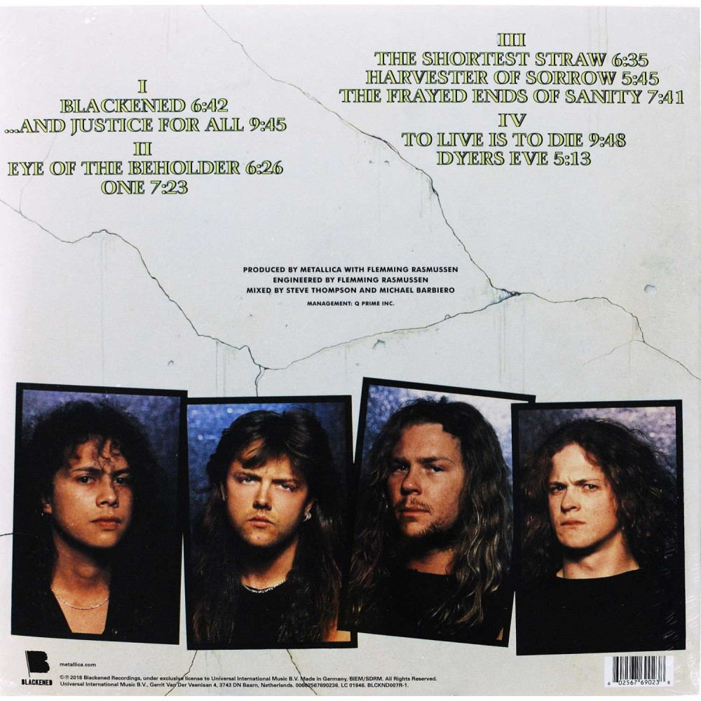 Metallica - …And Justice For All (2 LP)