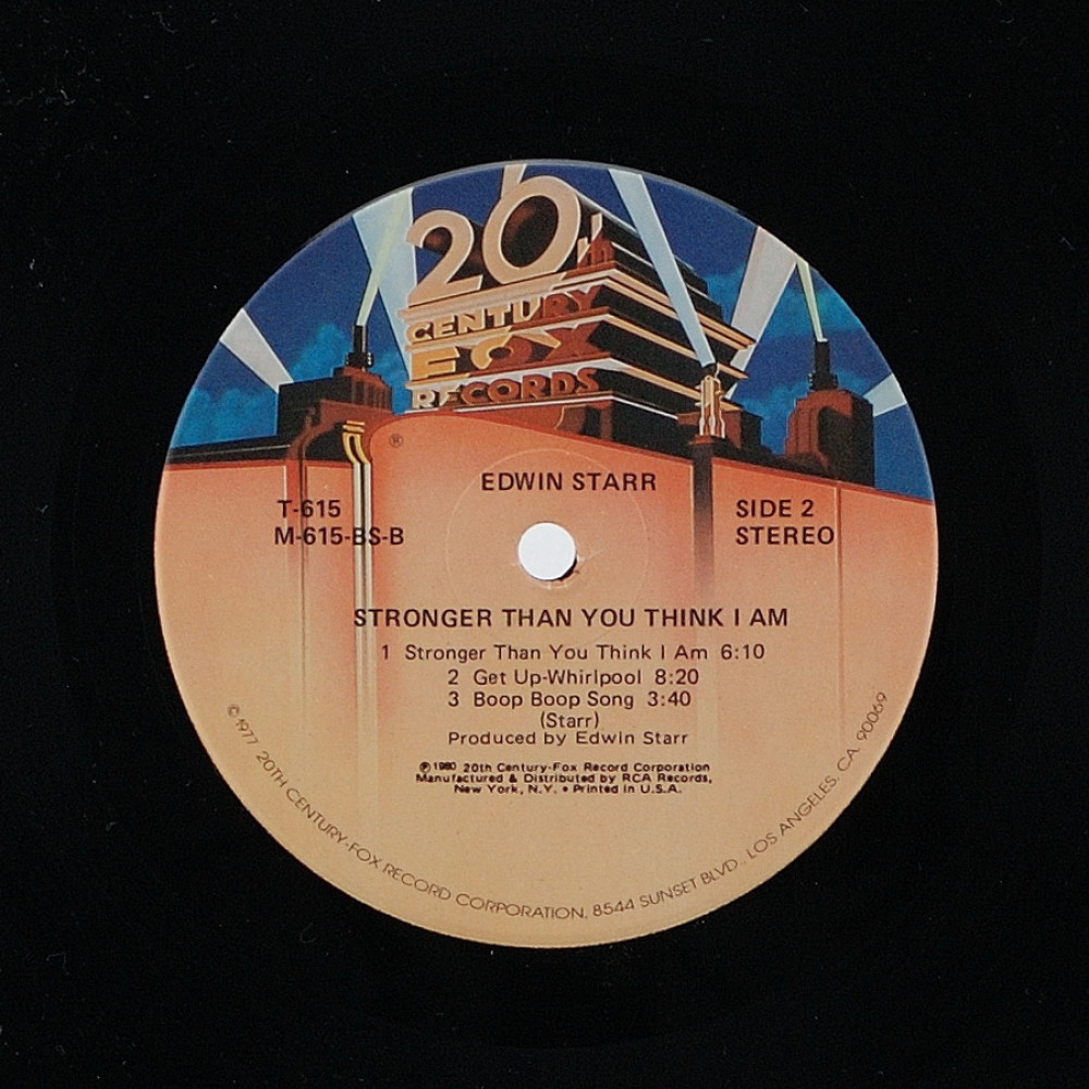 Edwin Starr, Stronger Than You Think I Am (LP)