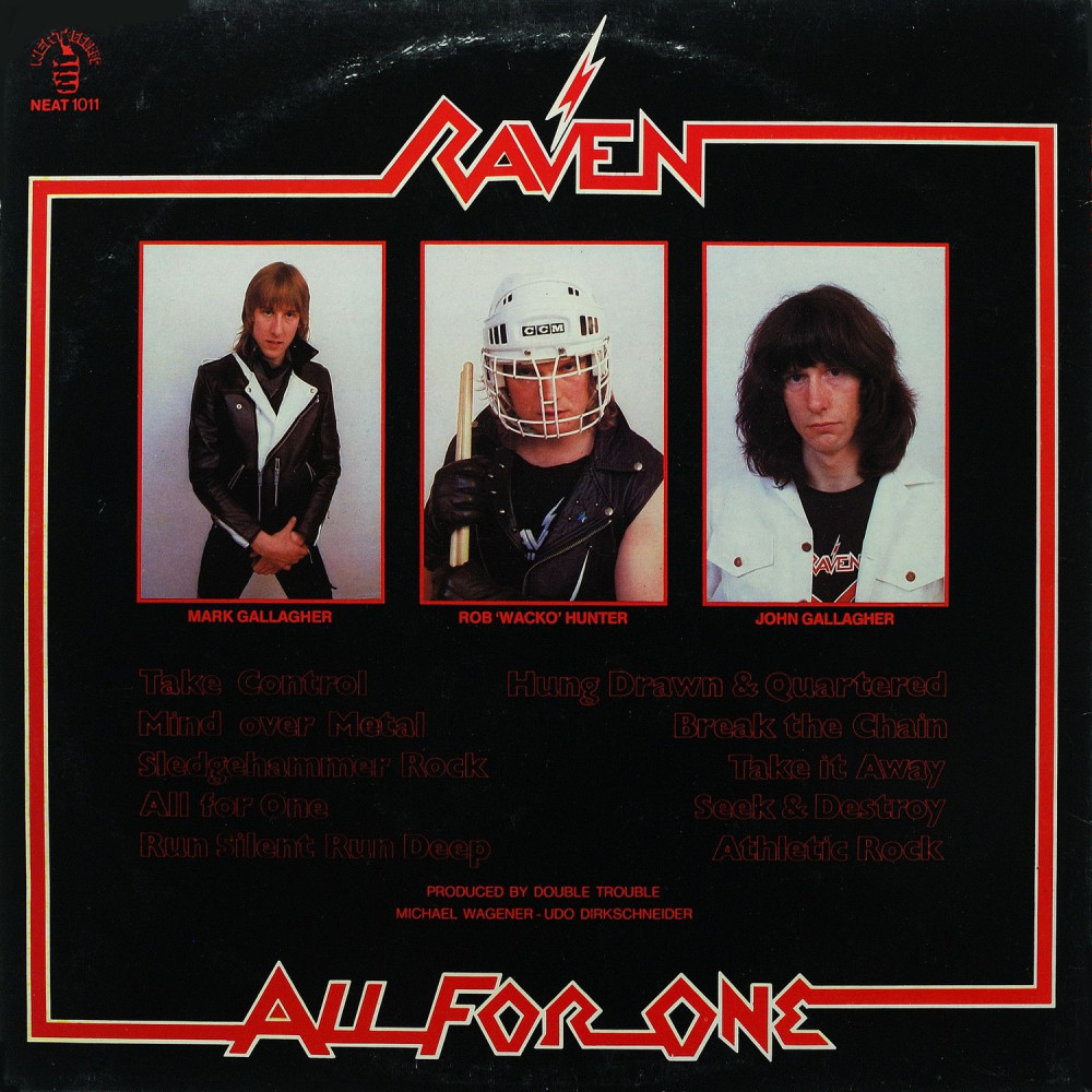 Raven, All For One (Ins.) (LP)