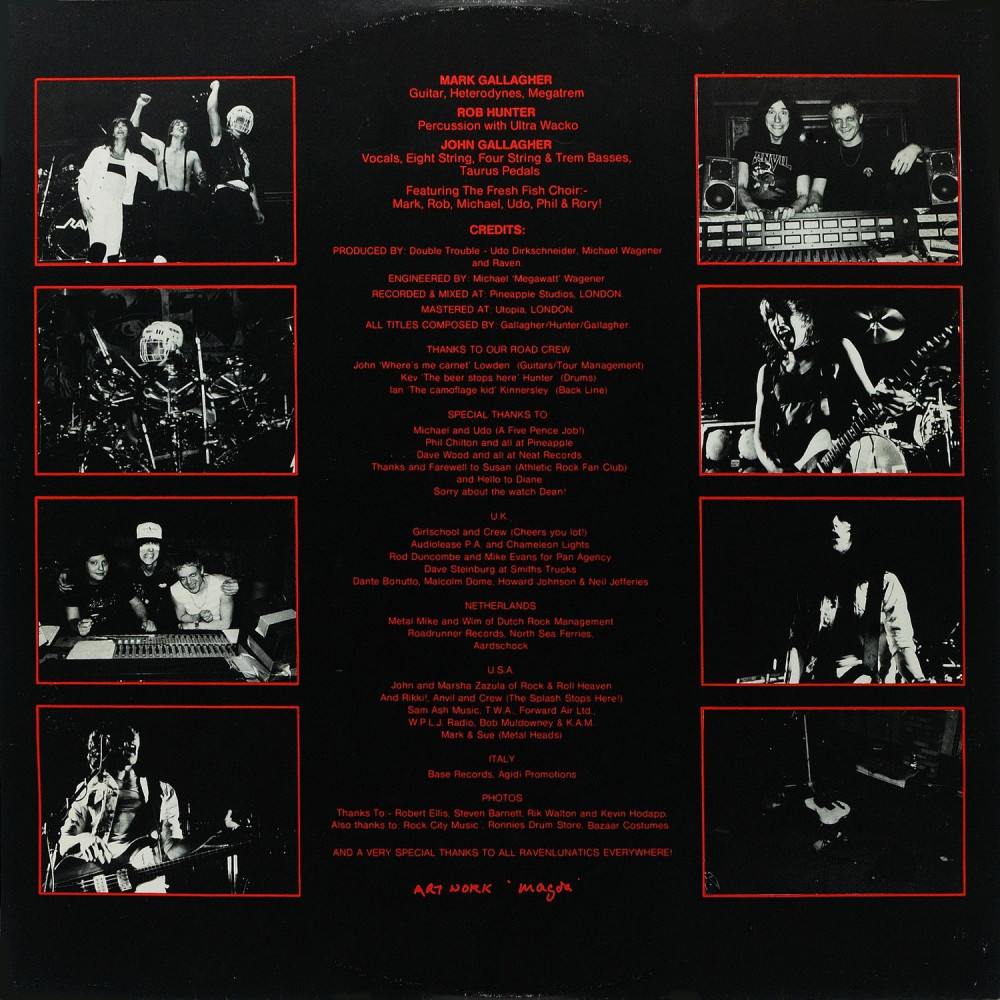 Raven, All For One (Ins.) (LP)