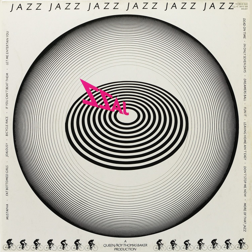 Queen, Jazz (1St Press) (G/f) (Ins.) (LP)