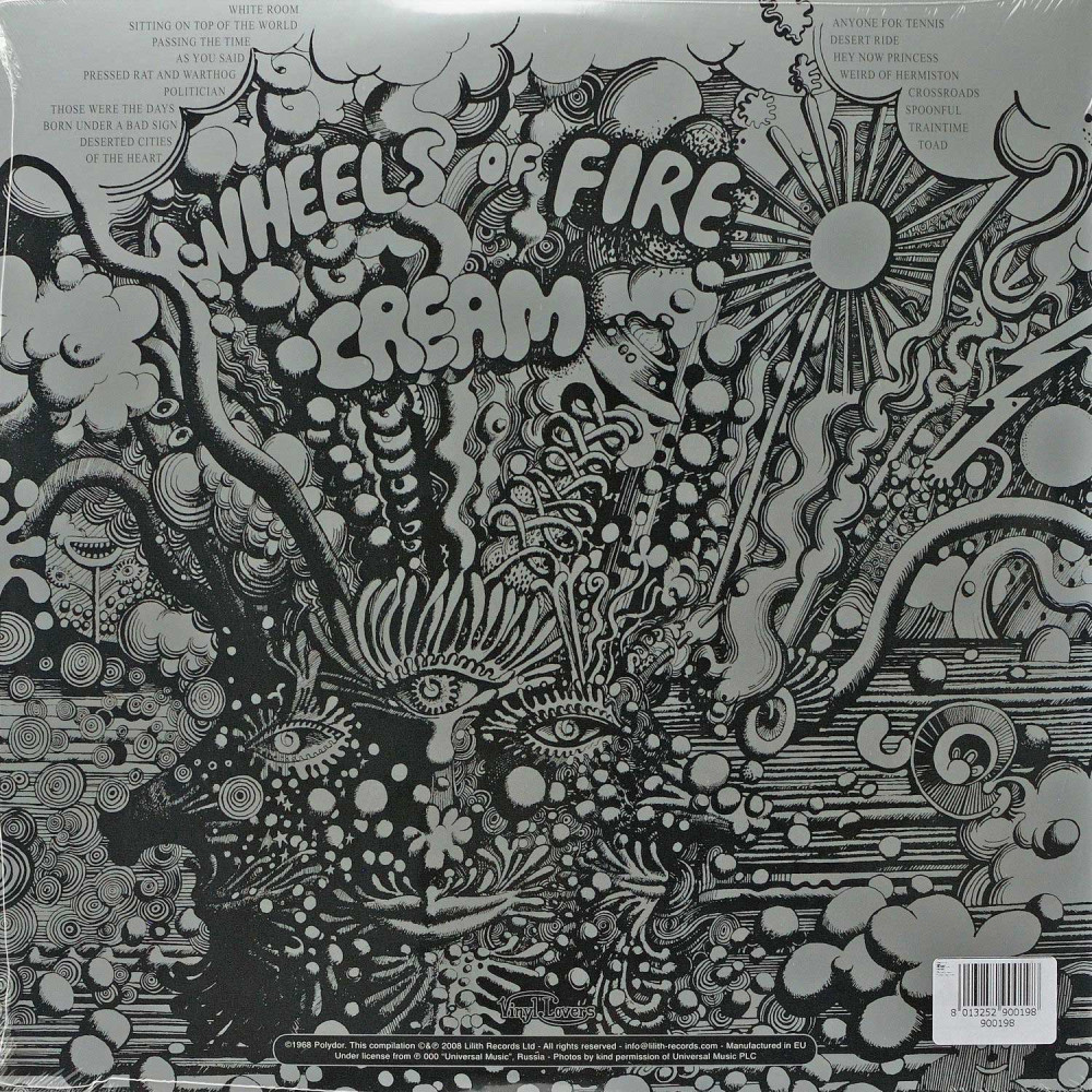 Cream - Wheels Of Fire (2LP)