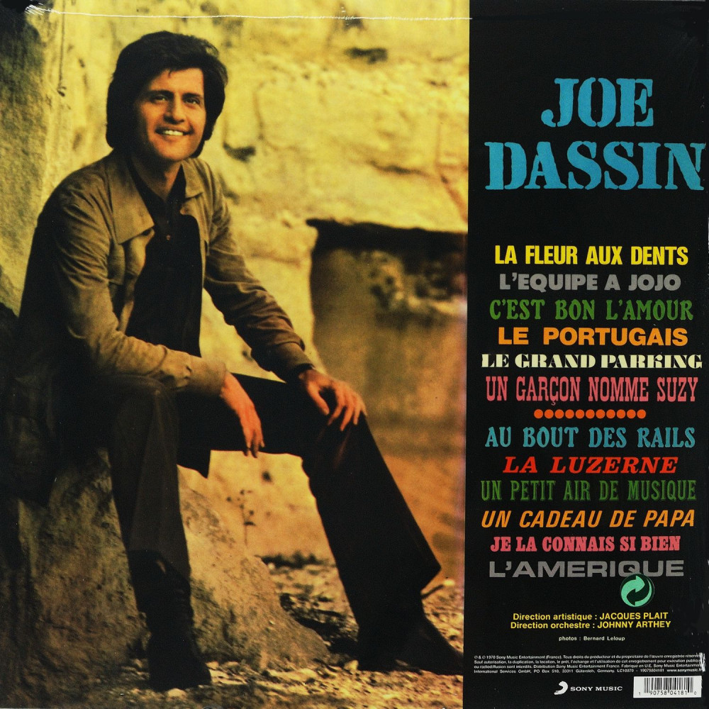 Joe Dassin - La Fleur Aux Dents (LP)