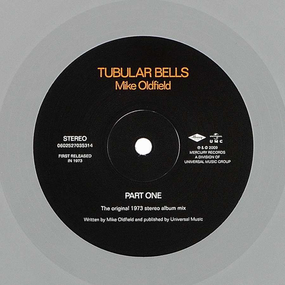 Mike Oldfield, Tubular Bells (1973) (Limited Edition Grey Vinyl) (LP)