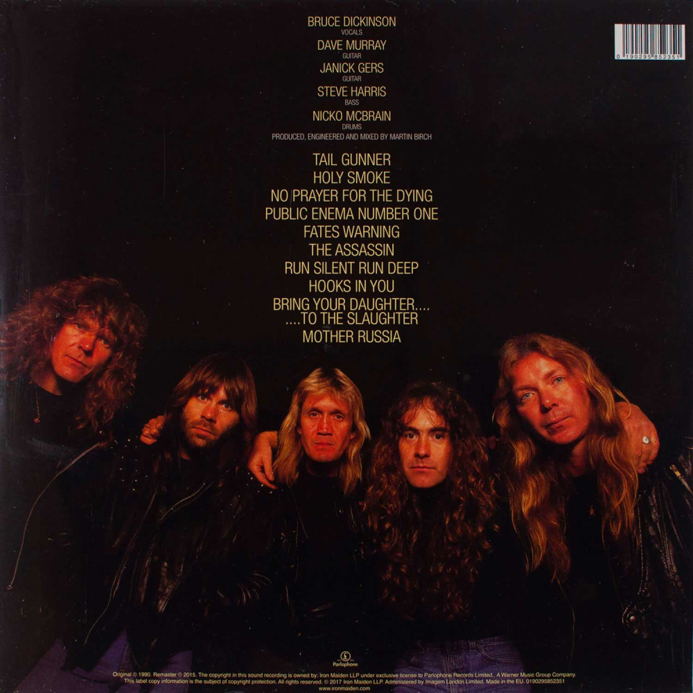 Iron Maiden - No Prayer For The Dying (LP)