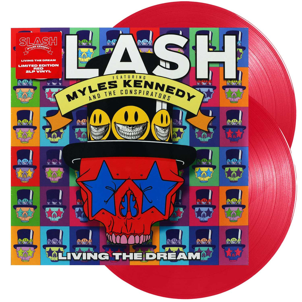 Slash Featuring Myles Kennedy & The Conspirators - Living The Dream (Limited Edition Coloured Vinyl) (2LP) Slash Featuring Myles Kennedy & The Conspirators - Living The Dream (Limited Edition Coloured Vinyl) (2LP)