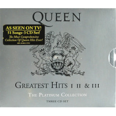 Queen, Greatest Hits I Ii & Iii The Platinum Collection (USA) (3 CD)