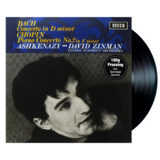 Chopin: Piano Concerto No.2; Bach: Keyboard Concerto In D Minor Vladimir Ashkenazy / London Symphony Orchestra / David Zinman (LP)