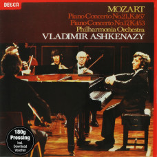 Mozart, Piano Concertos Nos.17 & 21 (Vladimir Ashkenazy, Philharmonic Orchestra) (1979) (180G Pressing) (LP)