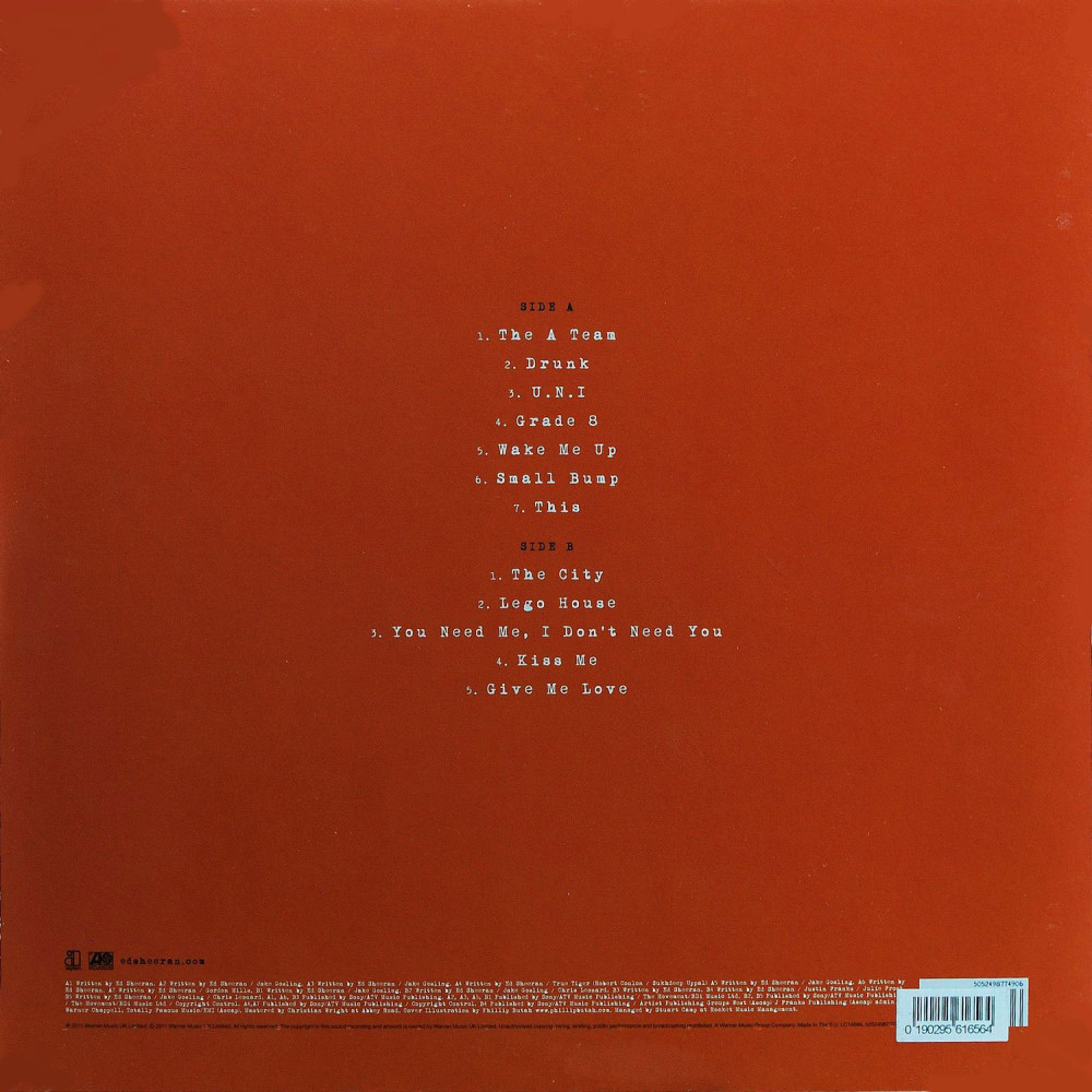 Ed Sheeran - + (Limited Edition Coloured Vinyl) (LP)