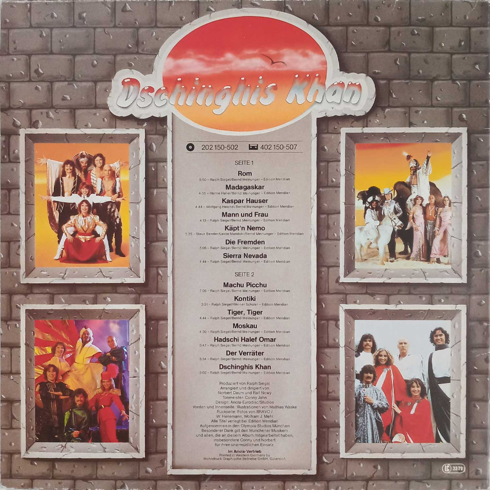 Dschinghis Khan - Rom (LP)