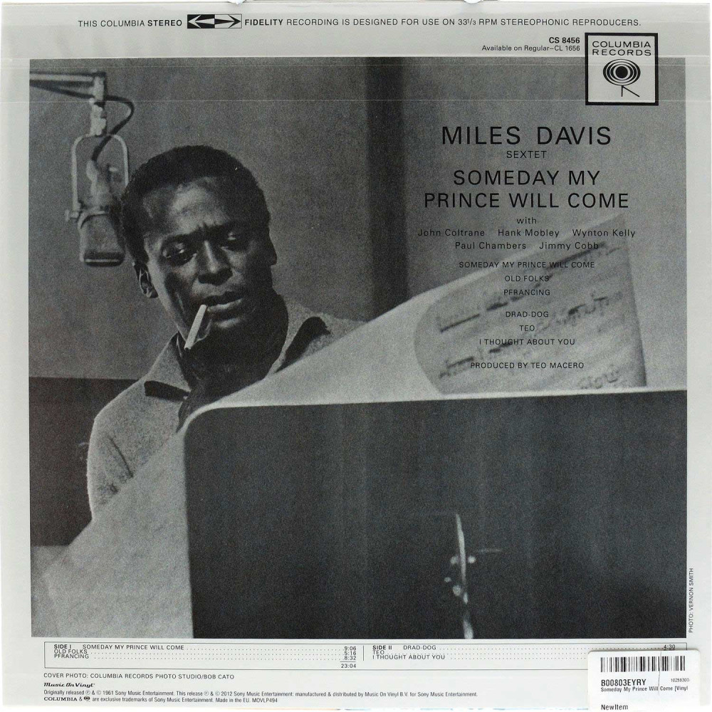 Miles Davis - Someday My Prince Will Come (LP)