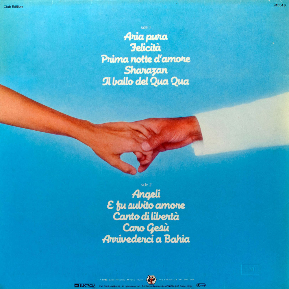 Al Bano & Romina Power - Felicita (1St Press) (LP)