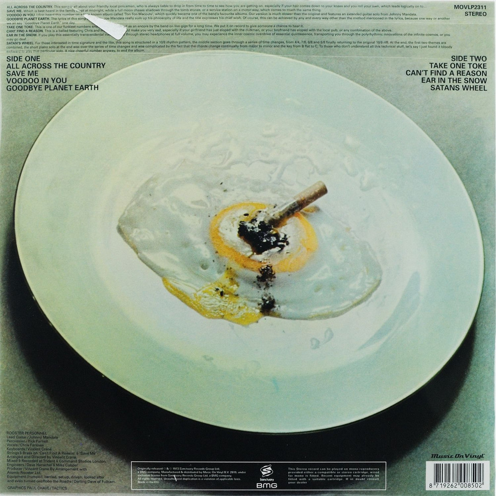 Atomic Rooster - Nice 'n' Greasy (LP)