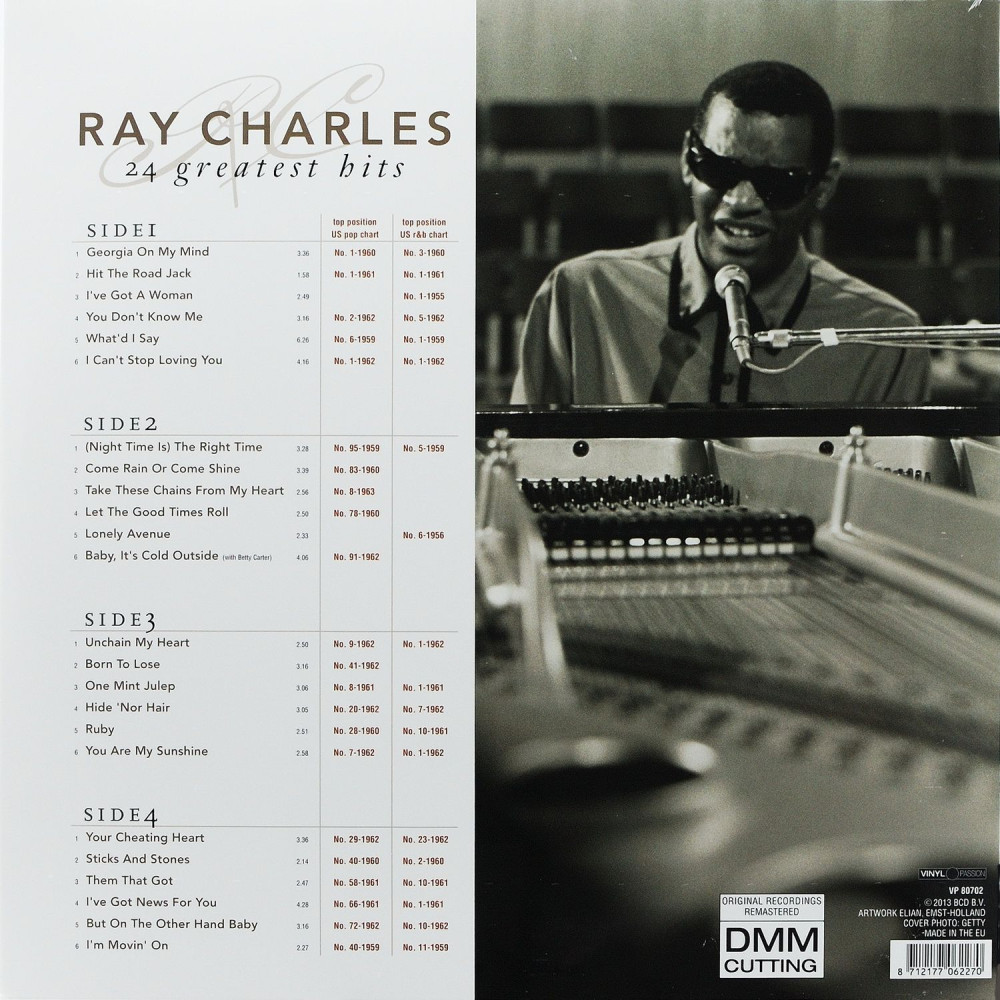 Ray Charles - 24 Greatest Hits (2LP)