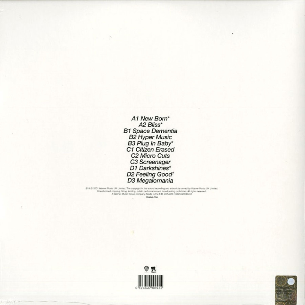 Muse - Origin Of Symmetry (2LP)