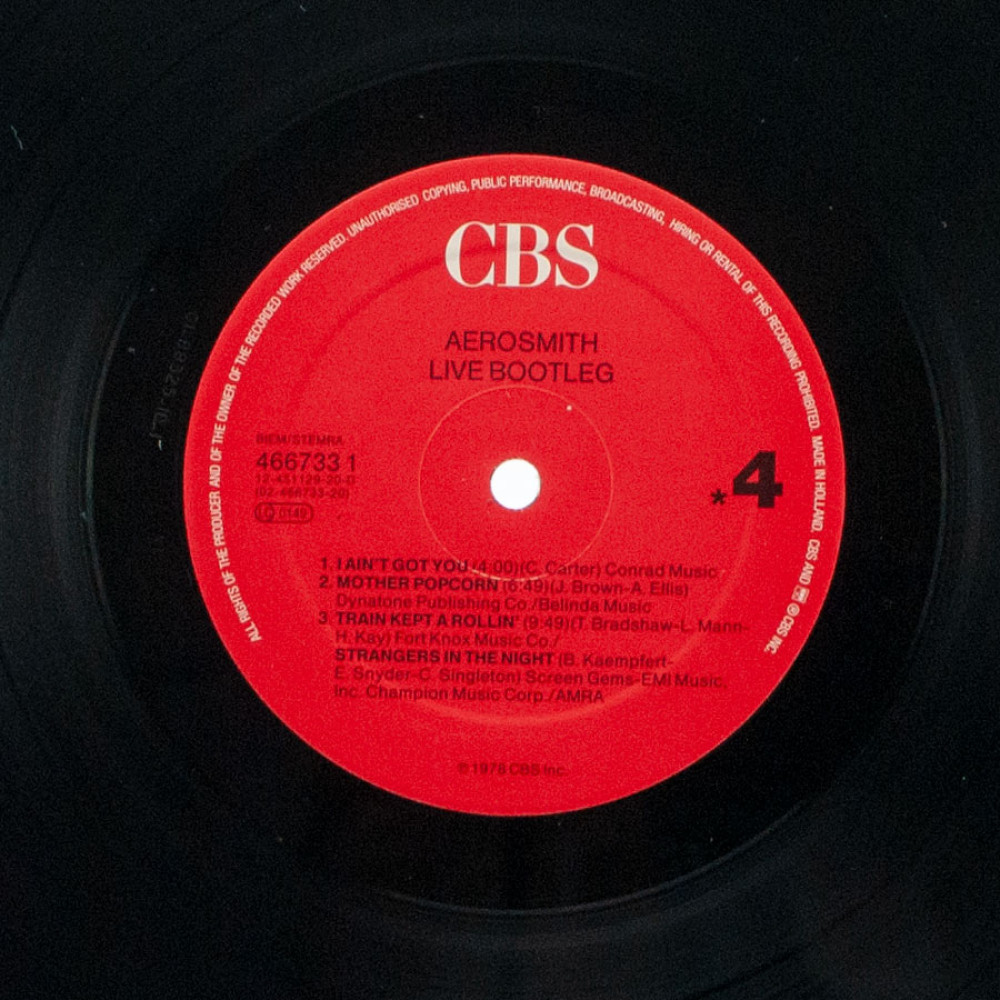 Aerosmith - Live Bootleg (G/f) (2 LP)