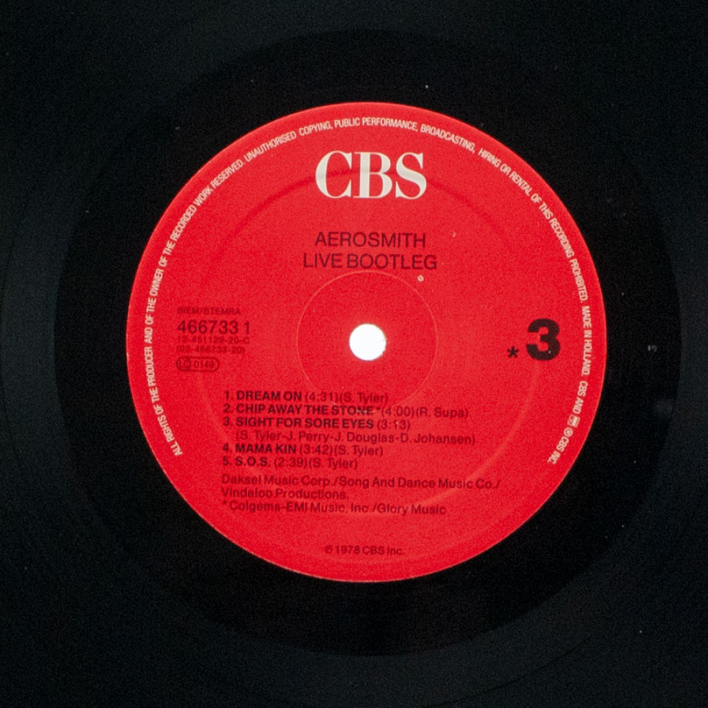 Aerosmith - Live Bootleg (G/f) (2LP)