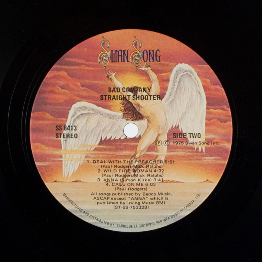 Bad Company - Straight Shooter (1St Press) (LP)