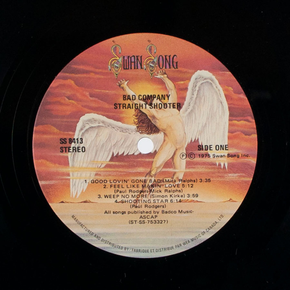 Bad Company - Straight Shooter (1St Press) (LP)