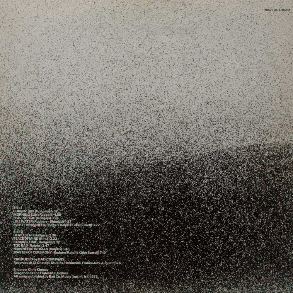 Bad Company - Burnin Sky (1St Press) (LP) Bad Company - Burnin Sky (1St Press) (LP)