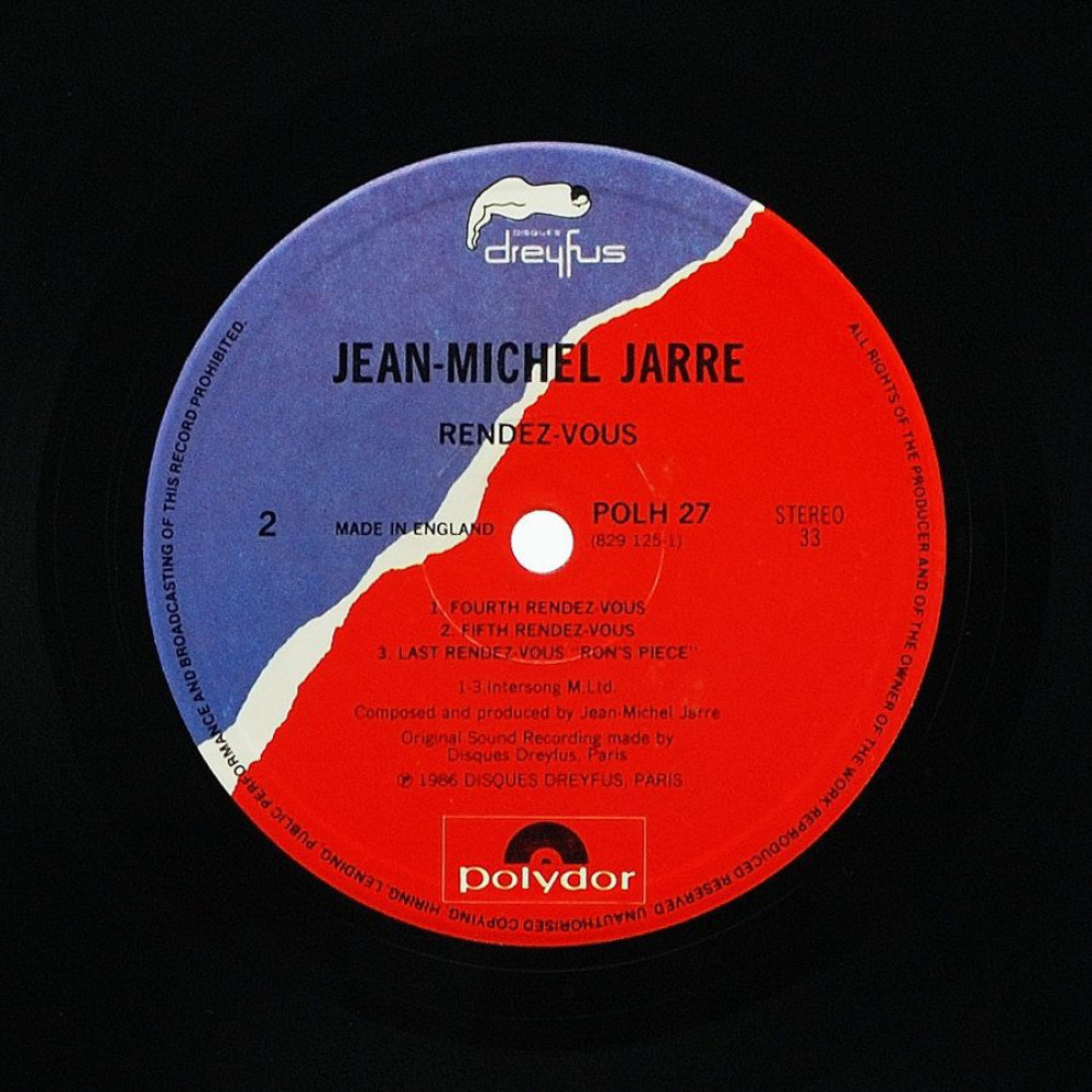 Jean-Michel Jarre - Rendez-Vous (LP)