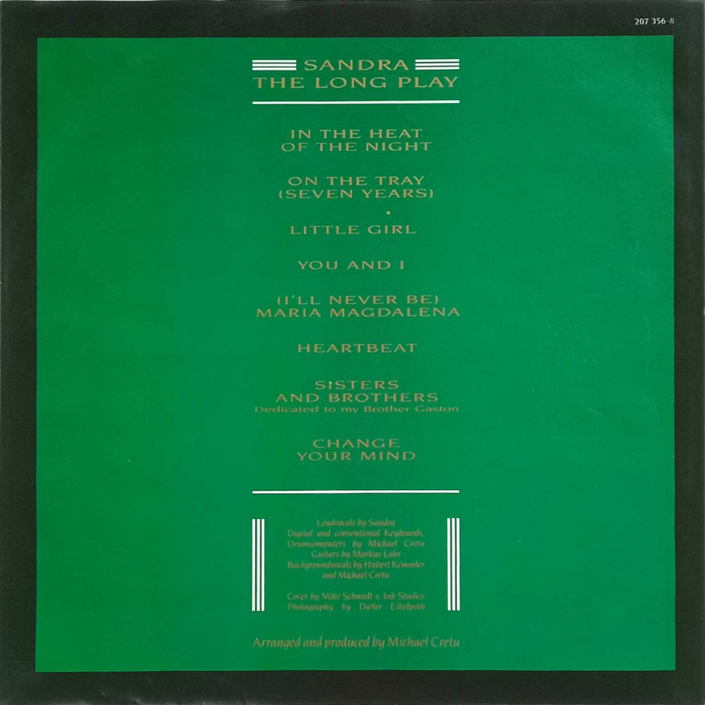 Sandra - The Long Play (LP)