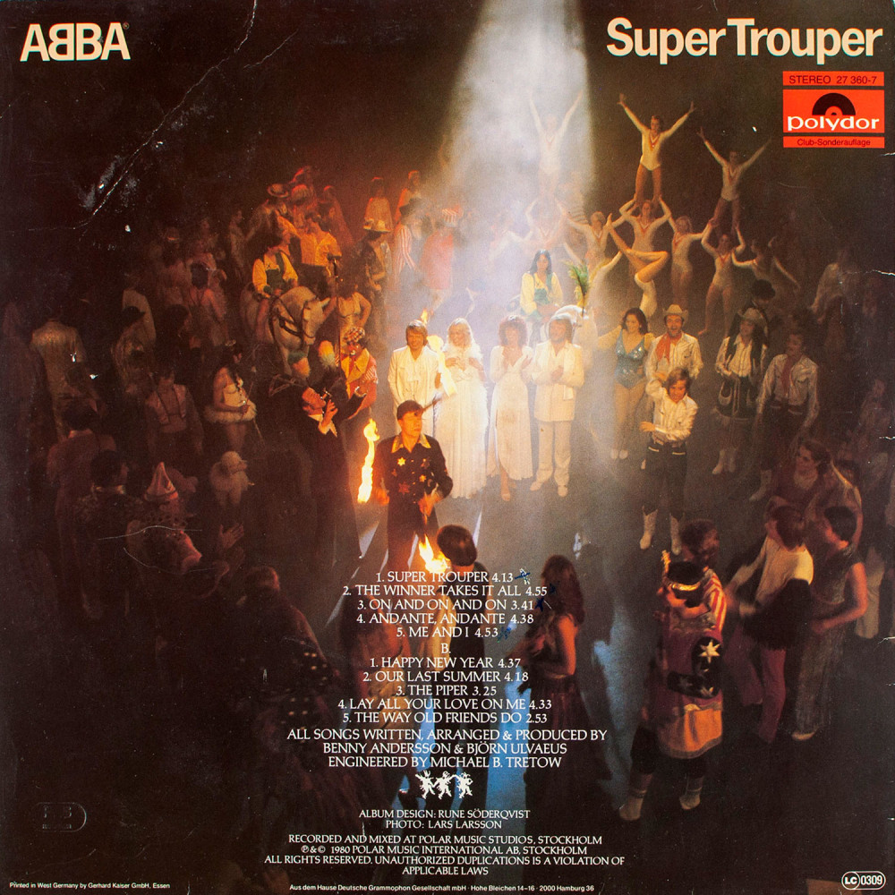 ABBA - Super Trouper (Club Edition) (LP)
