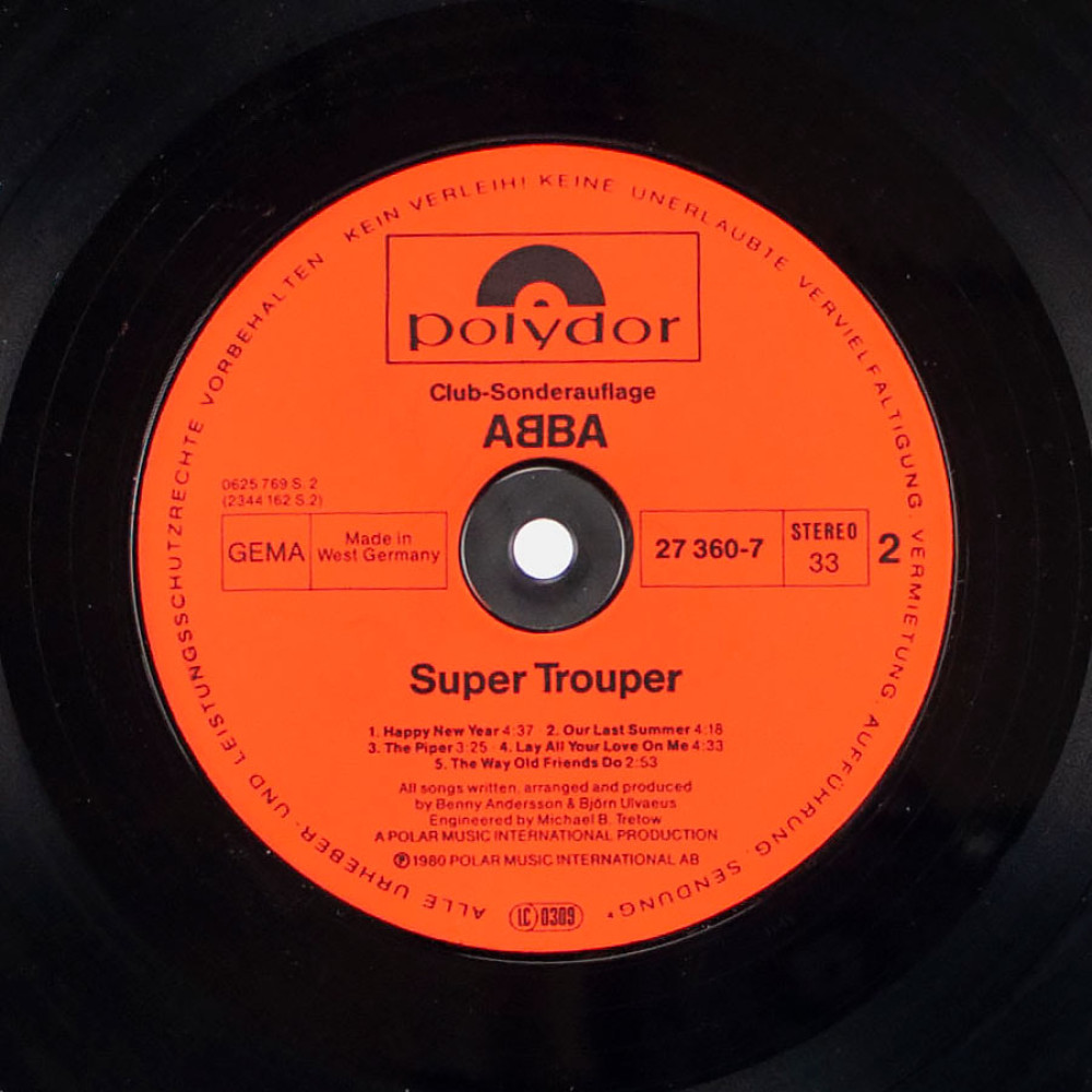 ABBA - Super Trouper (Club Edition) (LP)