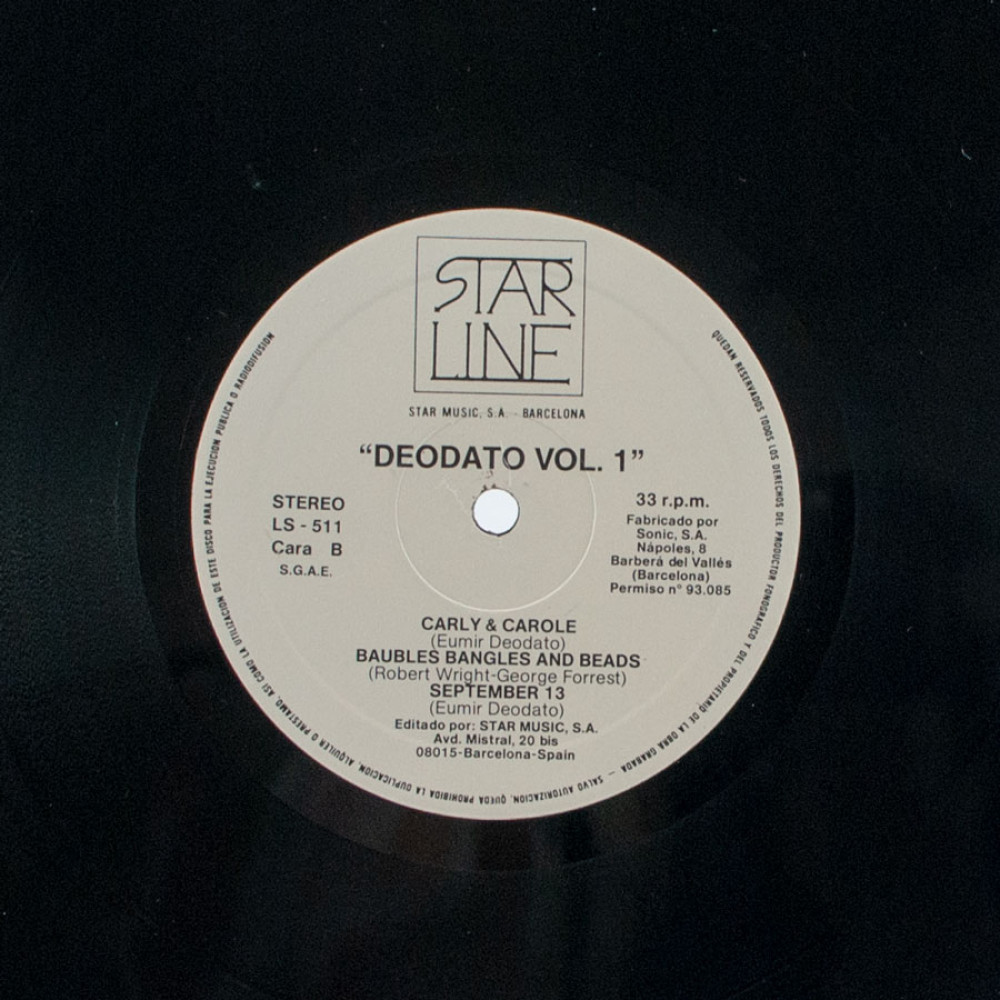 Deodato, Deodato 2001 Also Sprach Zarathustra (Spain) (G/f) (2 LP)