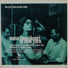 Nana Mouskouri, Nana Mouskouri In New York The Girl From Greece Sings (1962) (LP)