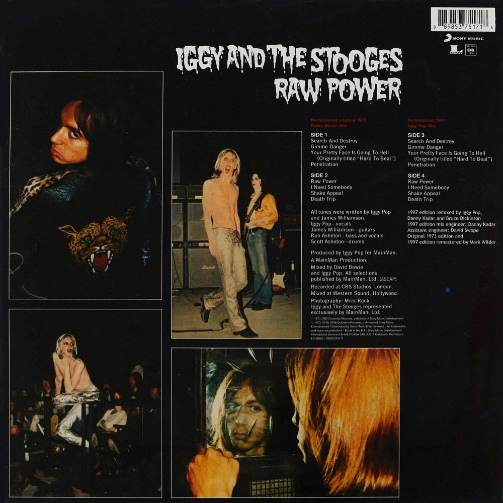 Iggy Pop And The Stooges - Raw Power (2 LP)