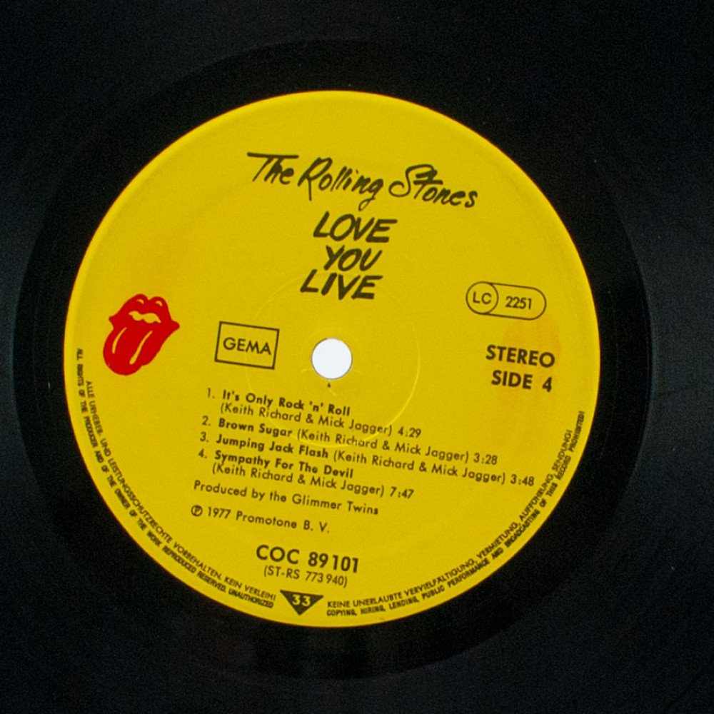The Rolling Stones - Love You Live (1St Press) (2LP)