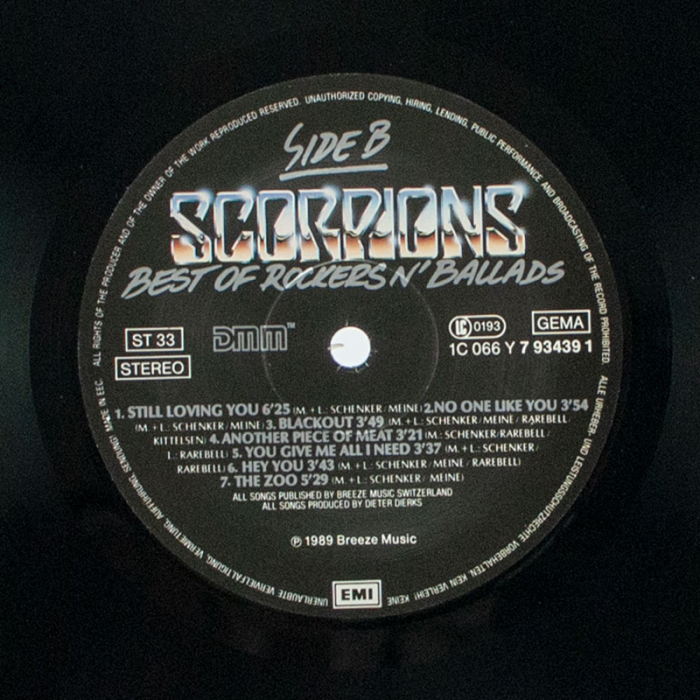 Scorpions - Best Of Rockers N` Ballads (LP)