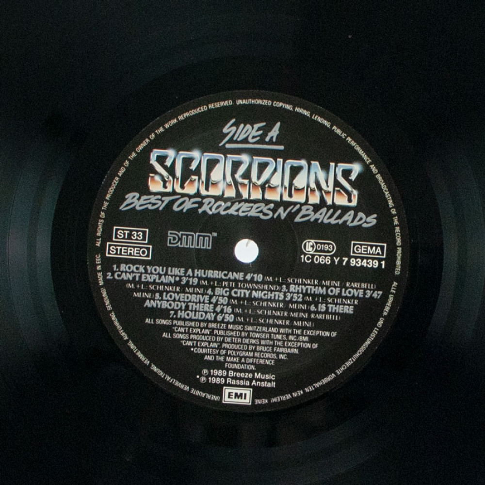 Scorpions - Best Of Rockers N` Ballads (LP)