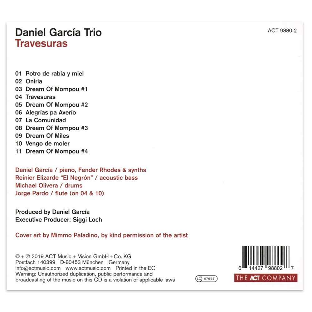 Daniel Garcia Trio - Travesuras (CD)