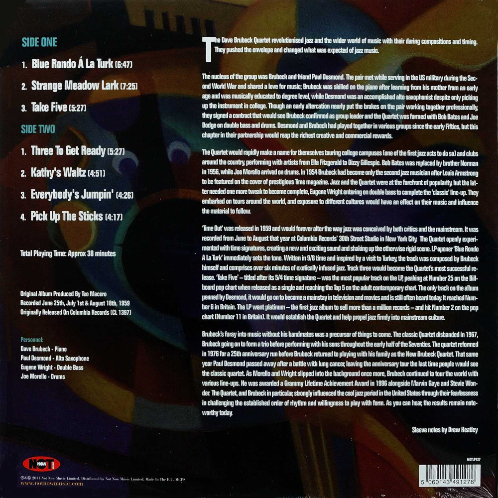 The Dave Brubeck Quartet - Time Out (LP)