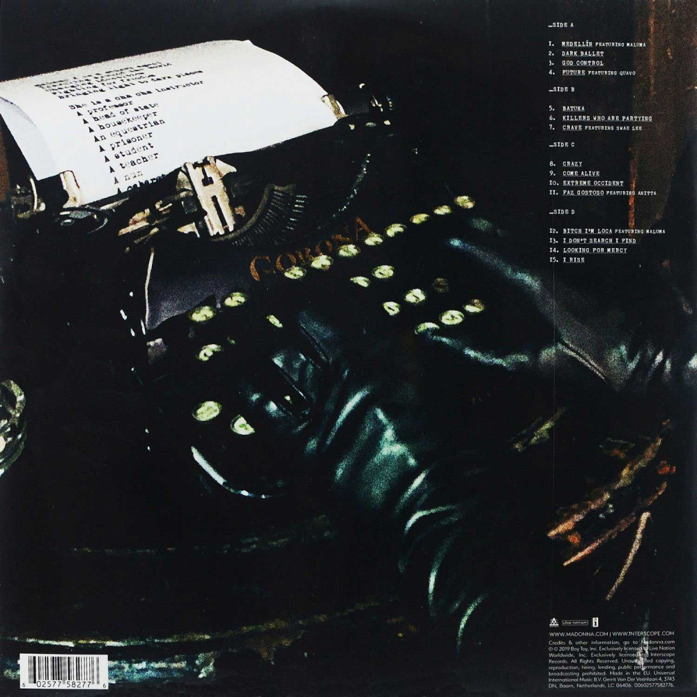 Madonna - Madame X (2LP) Madonna - Madame X (2LP)