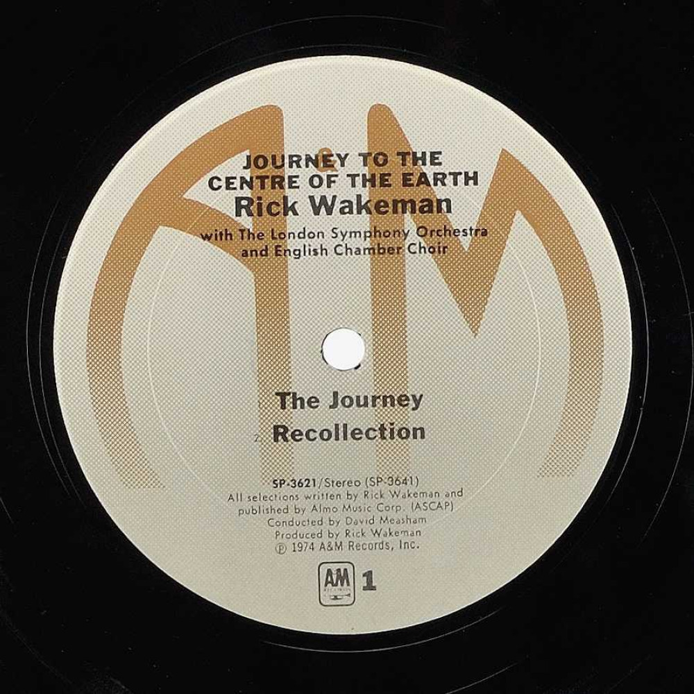 Rick Wakeman, Journey To The Centre Of The Earth (USA) (G/f + 8 Page Booklet) (LP)