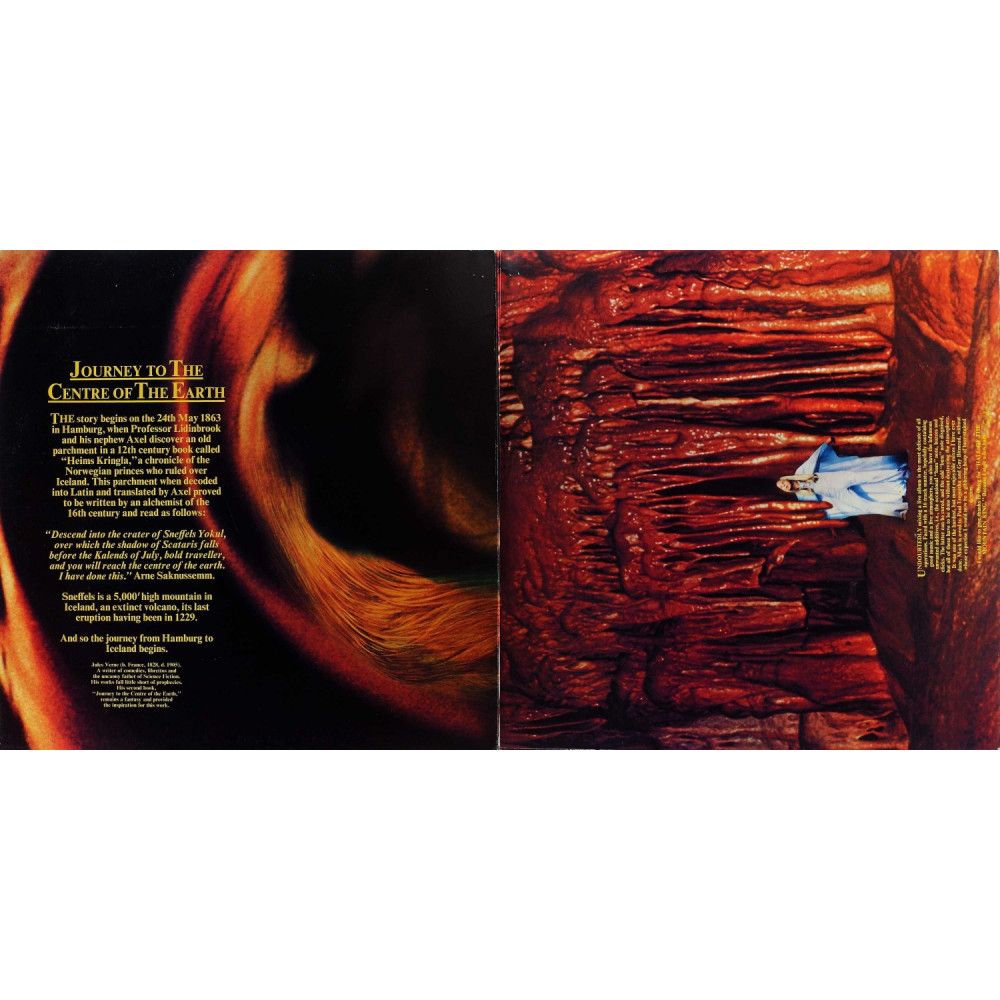 Rick Wakeman, Journey To The Centre Of The Earth (USA) (G/f + 8 Page Booklet) (LP)