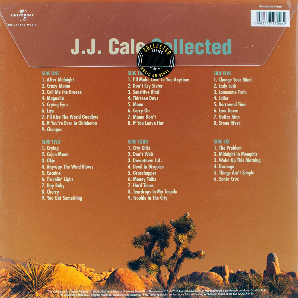 J.J. Cale - Collected (3LP)