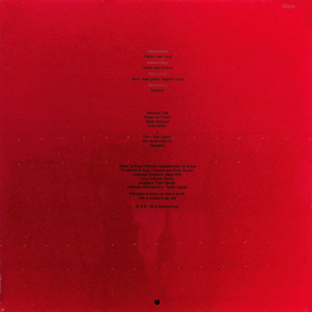 King Crimson - Discipline (200-Gr. Vinyl) (LP)