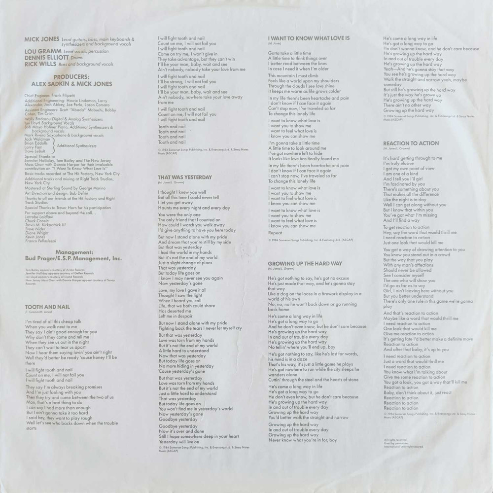 Foreigner - Agent Provocateur (LP)