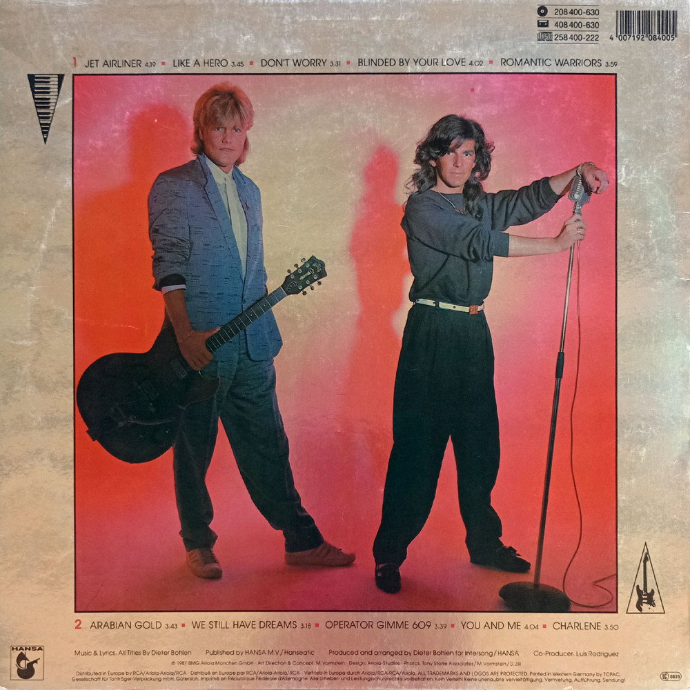 Modern Talking - Romantic Warriors - The 5Th Album (LP)