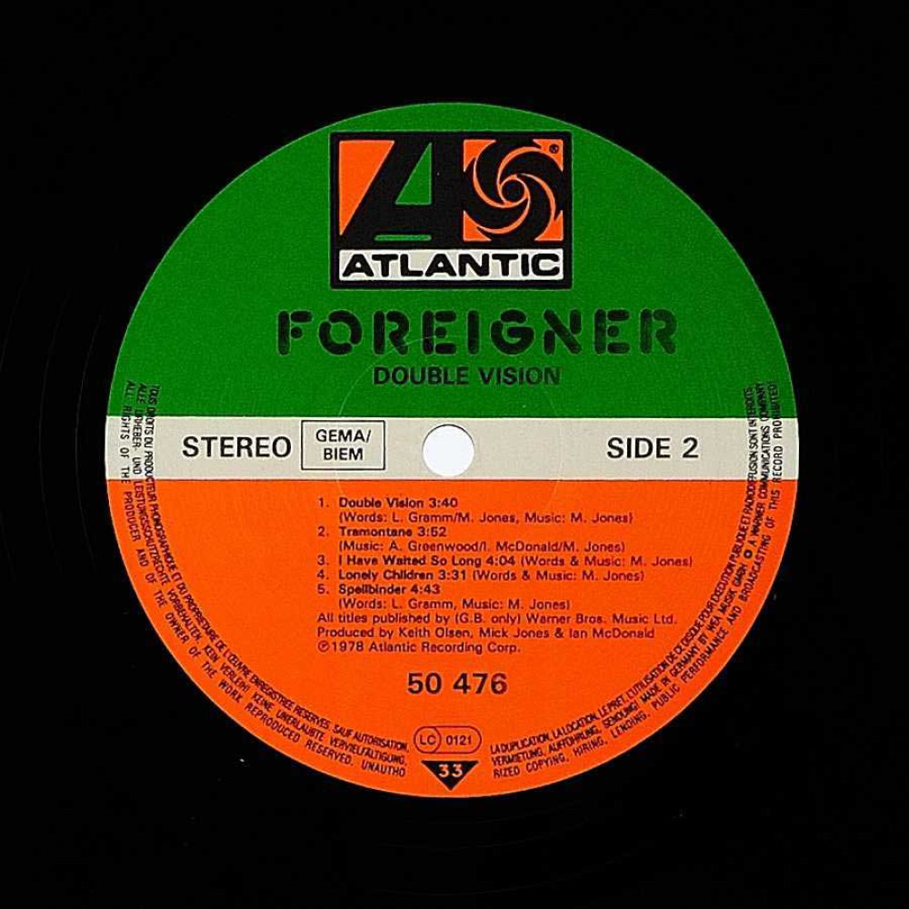 Foreigner - Double Vision (LP)